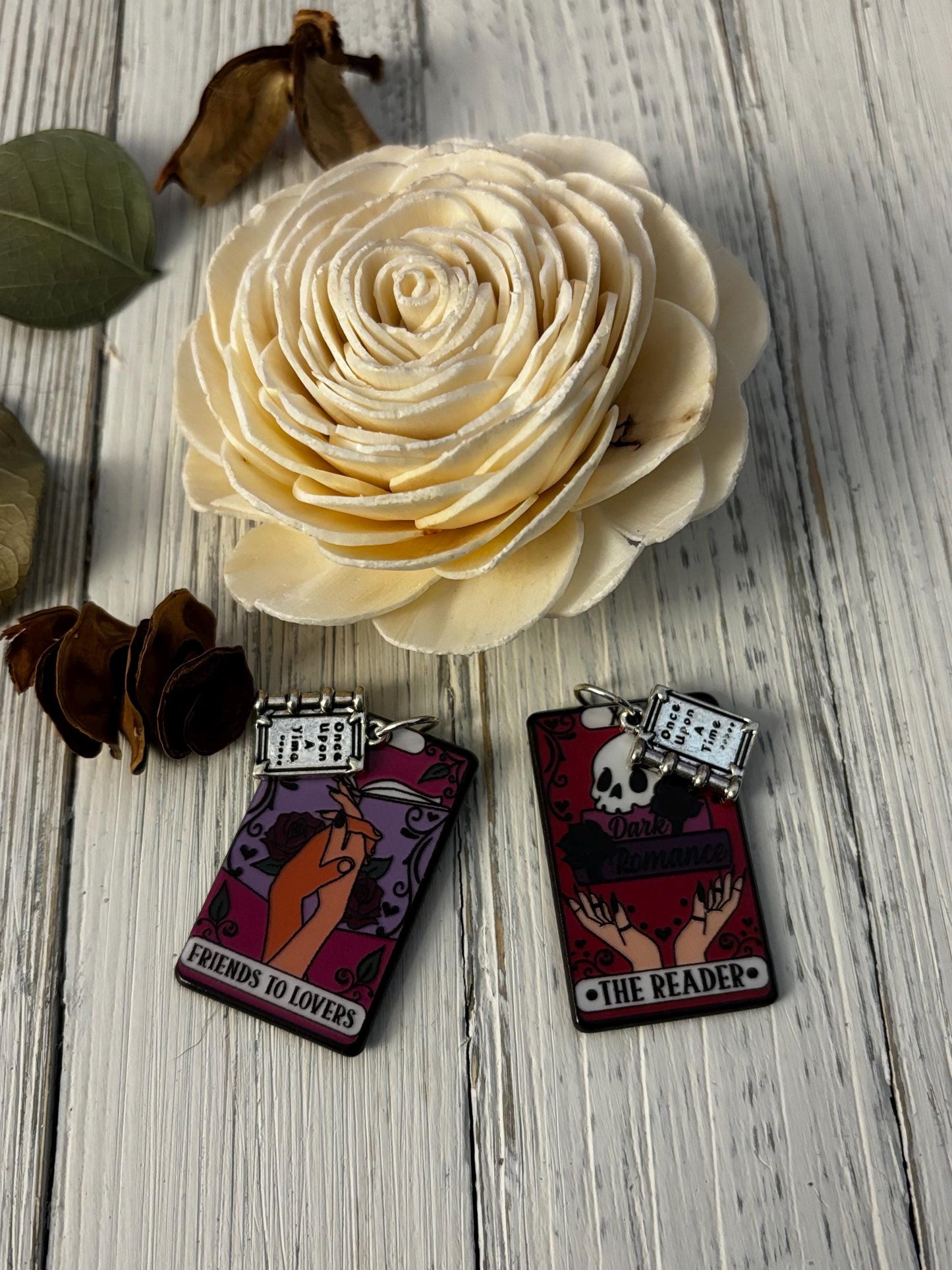 Bookish Kindle Charm: Dark Romance Dust Plug - Book Lover Gift