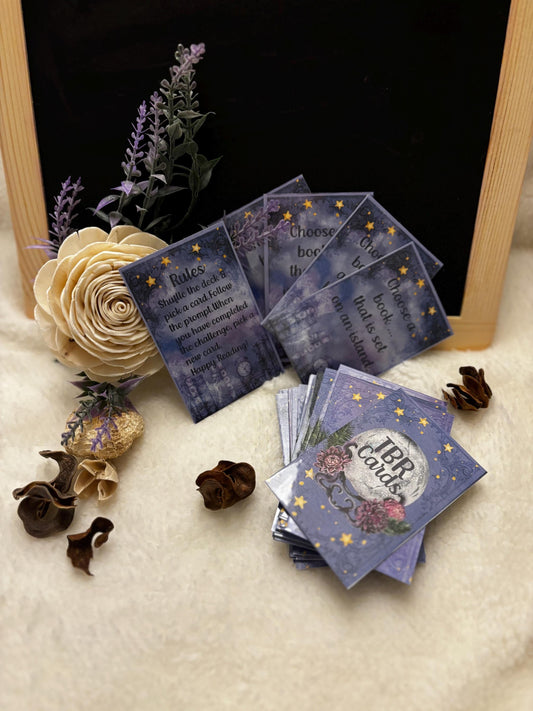 TBR Card Game: Book Reading Prompts, Bookish Gift