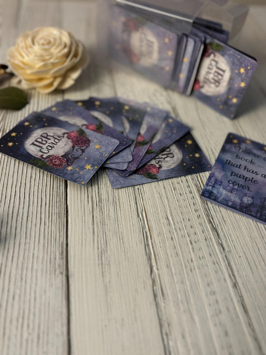 TBR Card Game: Book Reading Prompts, Bookish Gift