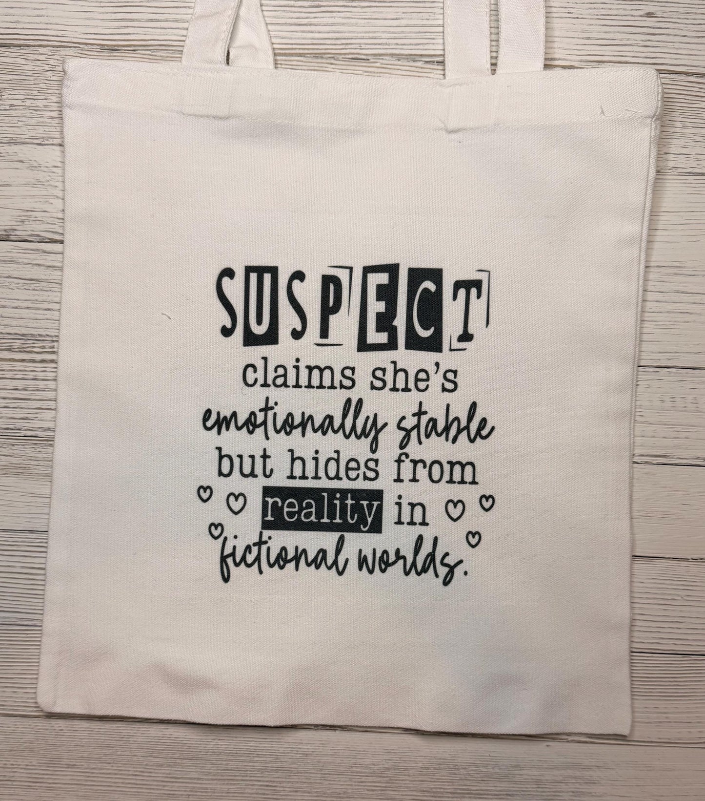 Bookish Canvas Tote Bags | Book Lover Gifts | Funny & Aesthetic Reading Bags