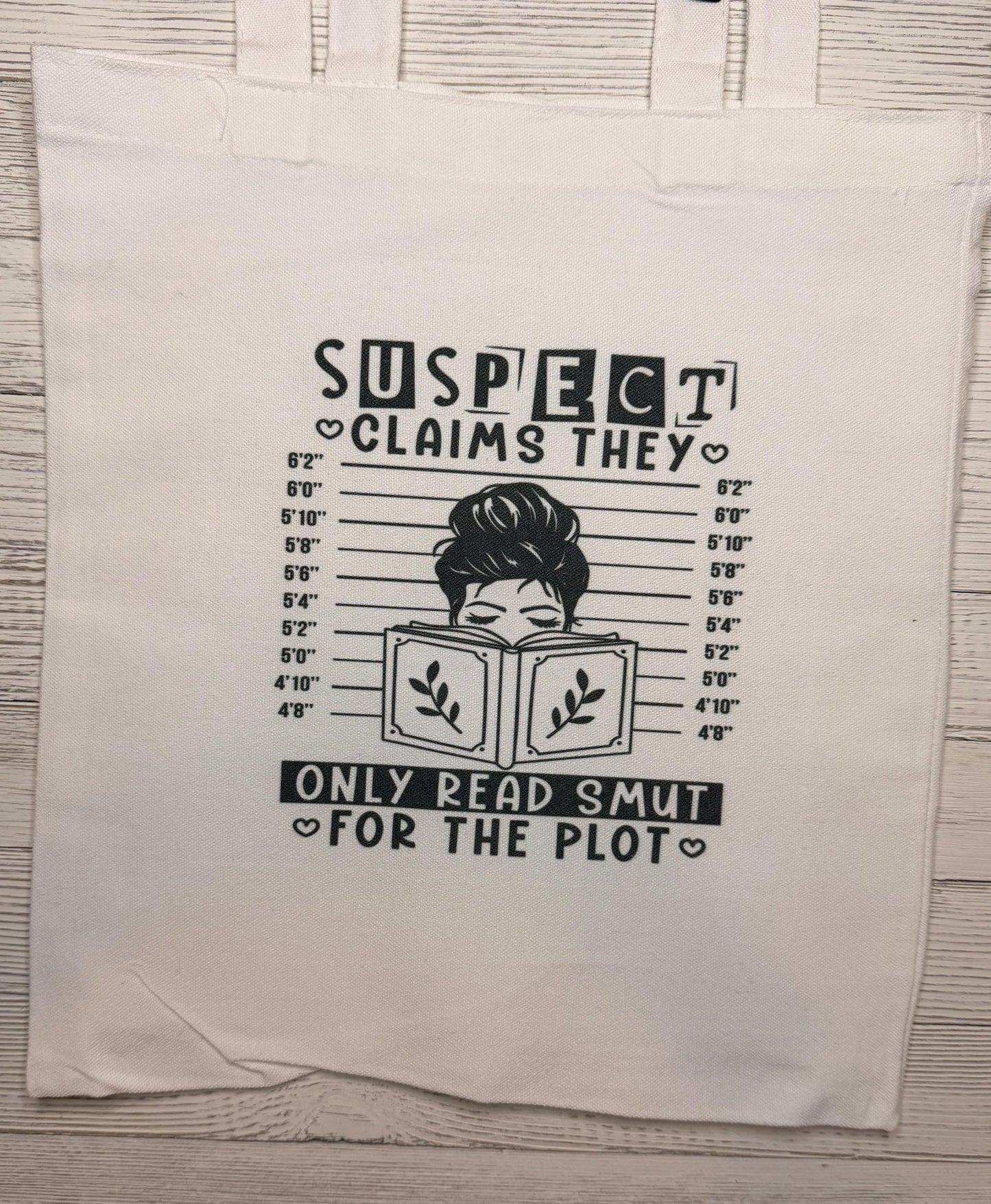 Bookish Canvas Tote Bags | Book Lover Gifts | Funny & Aesthetic Reading Bags